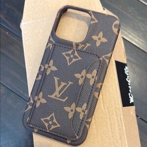 Louis Vuitton Brown Monogram Phone Case